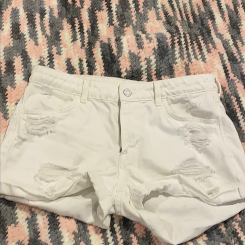 White shorts